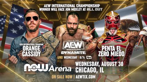 Aew Dynamite Results Orange Cassidy Vs Penta El Zero M Build For All