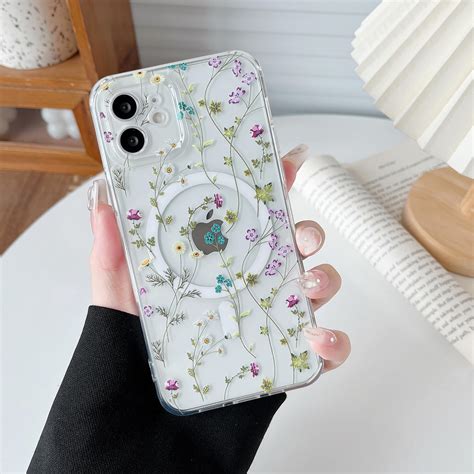 RALEAVO Magnetic Case for iPhone 12 (6.1”), Compatible with Magsafe