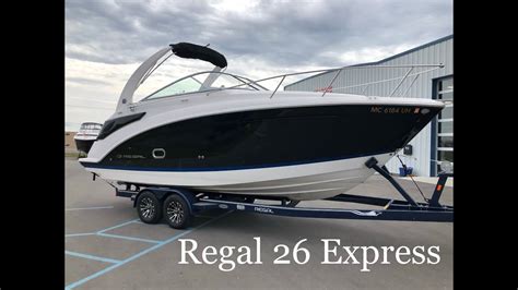 Grand Bay Marine Walk Through Featuring The 2019 Regal 26 Express YouTube