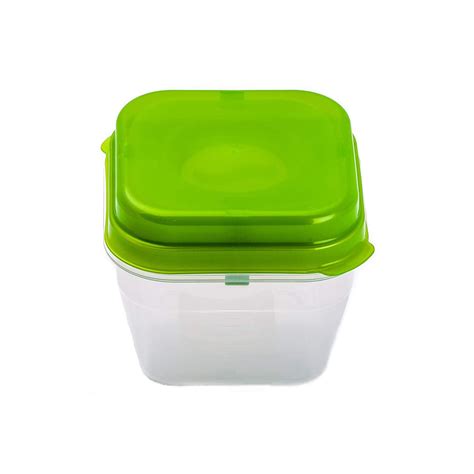 Fit And Fresh Salad Shaker Reusable Plastic Container And Dressing Dispenser And Ice Pack Lunch Box