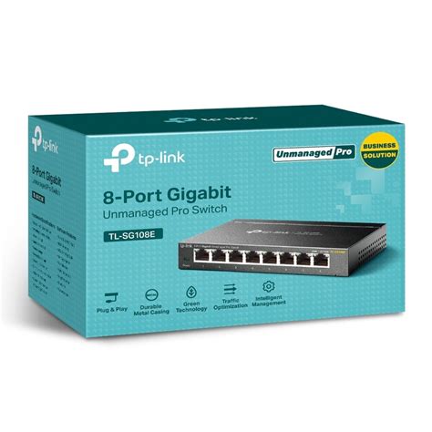 TP Link TL-SG108E 8-Port Gigabit Smart Switch – Rs.2090 – LT Online Store