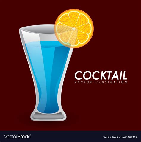 Cocktail Design Royalty Free Vector Image Vectorstock