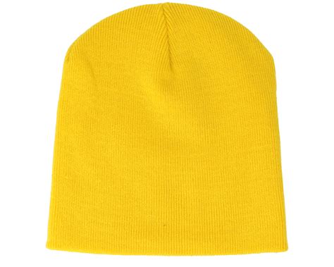 Original Pull On Yellow Beanie Beanie Basic Beanies