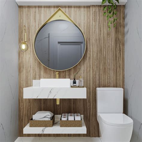 Pias Porcelanato Banheiro - Pia Banheiro Porcelanato 80cm Sem Cuba + Prateleira Branco | Leroy Merlin