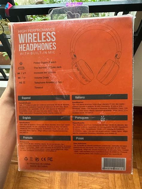 JBL MS 881A Wireless Headphones Audio Headphones Headsets On Carousell