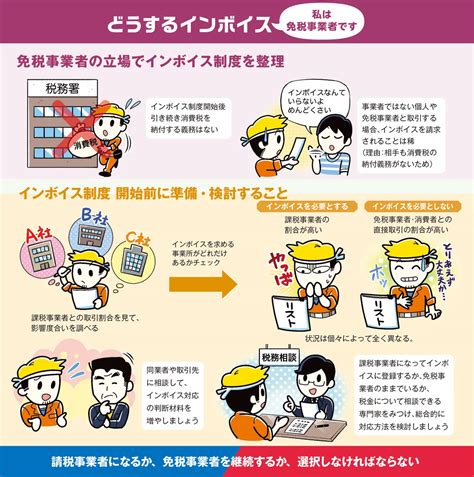 【漫画で解説】世界一わかりやすい！誰でもわかるインボイス制度 一般社団法人 宮城県建設職組合連合会