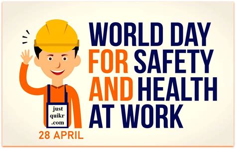 World Day For Safety And Health At Work 2022 28 April