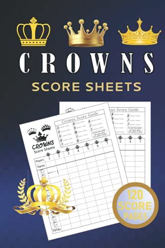 Crowns Score Sheets Crowns Score Sheets With Points Guide Crowns