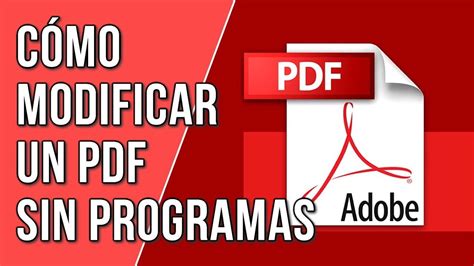 Programas Para Editar Pdf