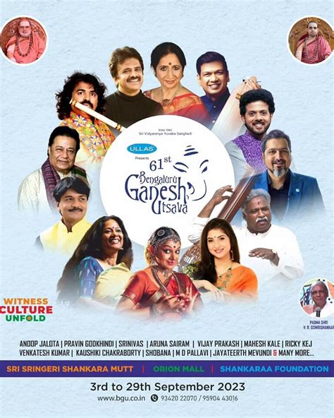 REVEALED Bengaluru Ganesh Utsava 2023 Schedule UNFOLD