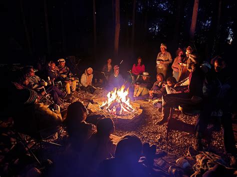 Campfire Stories With The Community Never Get Old Rcamping