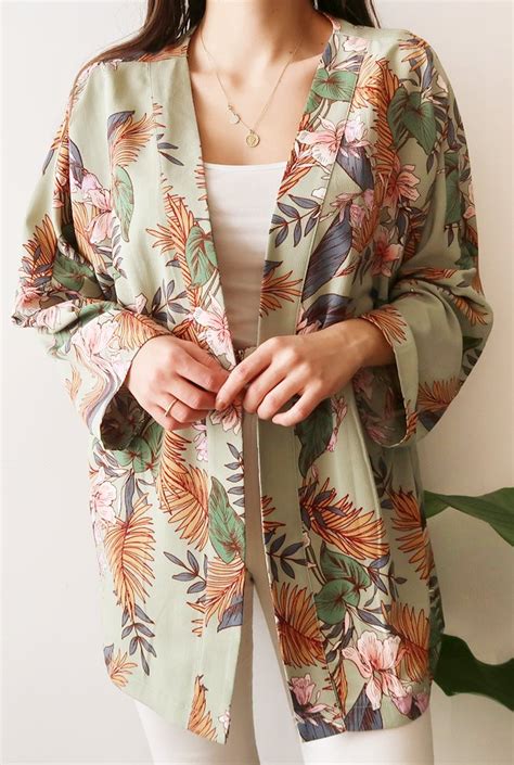 Kolorowe Kimono M Inspired Second Hand Online