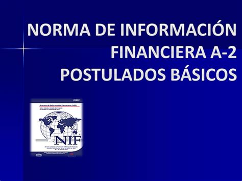 Estructura De Las Normas De Infornacion Financiera Estructura De Las