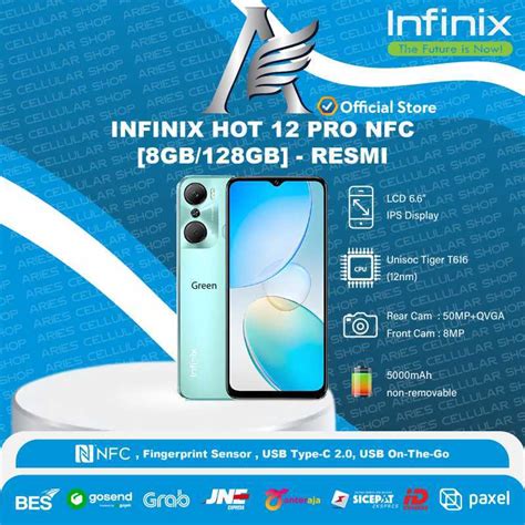 Jual Infinix Hot 12 Pro 8 128 GB Garansi Resmi Di Seller ACS Official Store Sumur Batu Kota