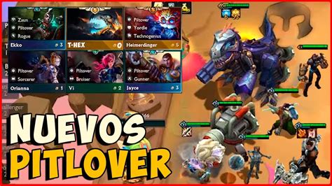 Composicion 6 Pitlover Tft Set 9 Teamfight Tactics Lol Español Youtube