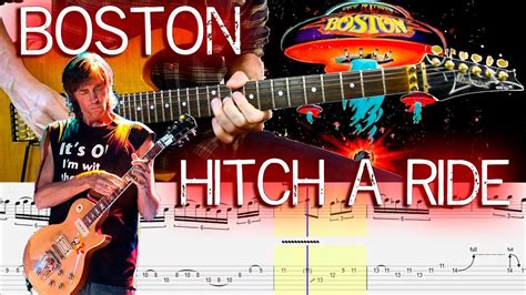 Boston Hitch A Ride Guitar Lesson With Tab And Score🎸 Youtube