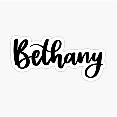 Bathany Sticker For Sale By Ellietography Redbubble