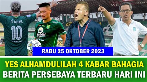 Berita Persebaya Hari Ini Rabu Oktober Kabar Persebaya