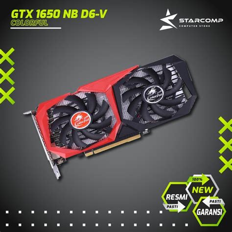 Jual VGA Colorful GeForce GTX 1650 NB 4G GDDR6 GTX1650 Di Lapak