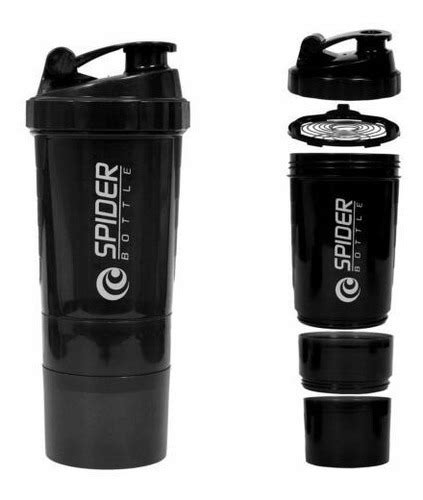 Shaker Mezclador Para Batidos Proteina 500 Ml Fitness Gym Cuotas Sin