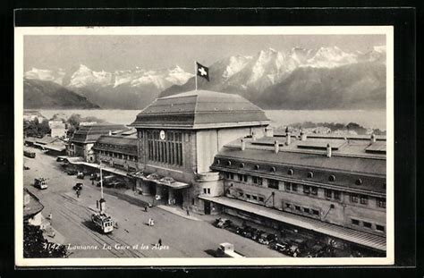 Lausanne La Gare Et Les Alpes Bahnhof Kaufen Auf Ricardo