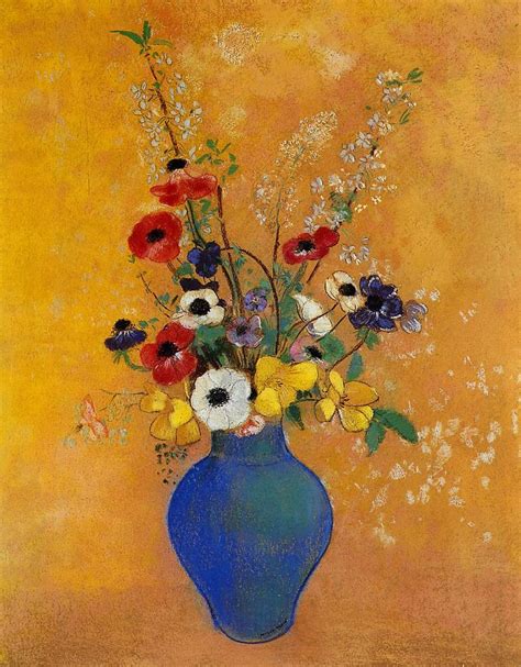 Odilon Redon Still Lifes Art Painting Painting Flower