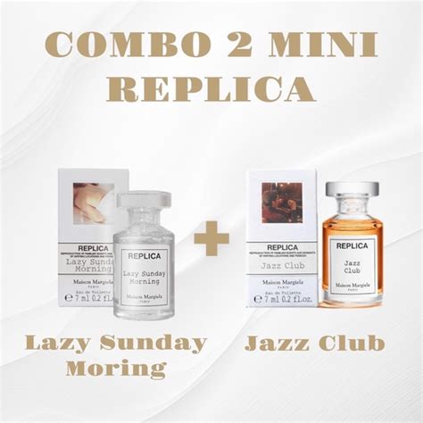 Combo 2 Mini Maison Margiela Replica Jazz Club Lazy Sunday Morning