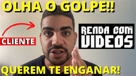 Golpe Renda Vídeos funciona Renda vídeo é verdade método