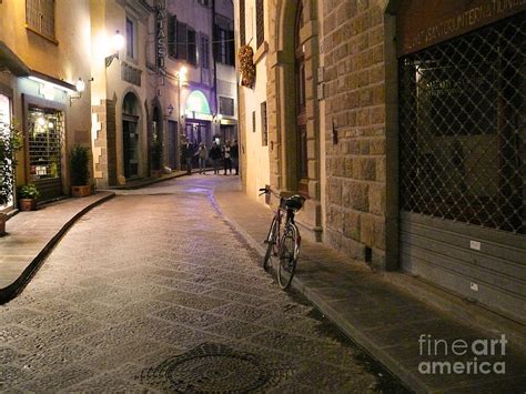 Italy Night Street Photograph by Jeanne Woods - Fine Art America