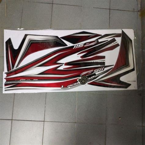 Sticker Stiker Body Cover Set Stripe Lagenda Z Lagenda Z