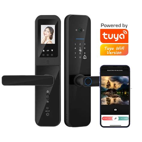 Tuya Smart Home WiFi Desbloqueio Remoto Eletr Nico Fingerprint Digital