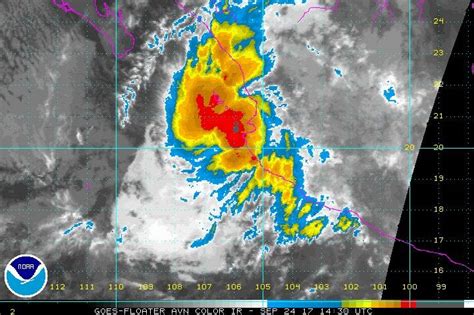 Tropical Storm Pilar brings wind, rain to southwestern Mexico - UPI.com