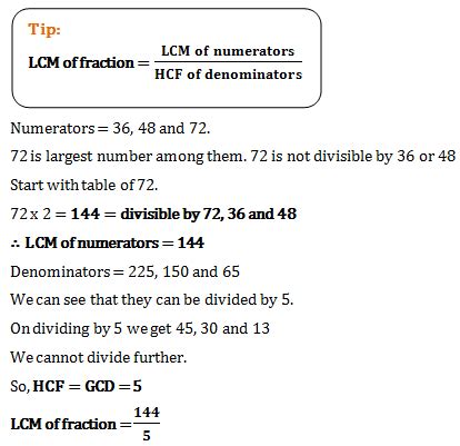 Problems On H C F And L C M Quantitative Aptitude Mcq Questions For