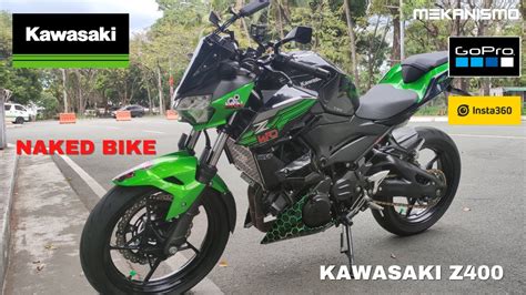 KAWASAKI Z400 NAKED TEST RIDE FIRST IMPRESSION MEKANISMO YouTube