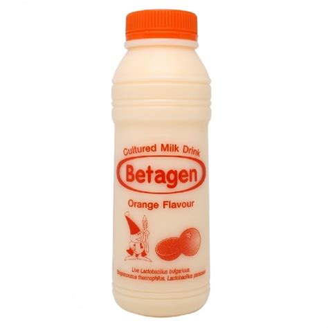 Betagen Orange Flavor Fermented Milk 300ml — Shopping D Service Platform