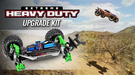 Traxxas Extreme Heavy Duty Upgrade Kit For The Hoss Rustler 4X4