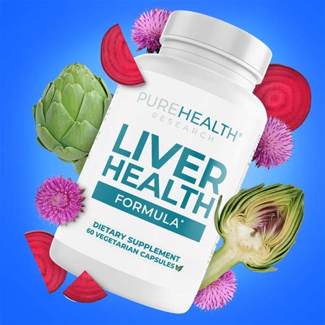 Liver Health Formula Purehealth Research 60 Capsules For Liver