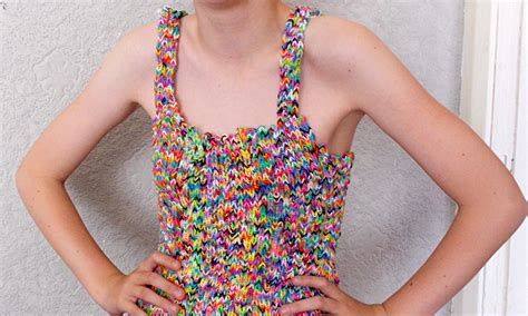 What Would You Bid On Ebay For A Dress Made Of Loom Bands Fashion