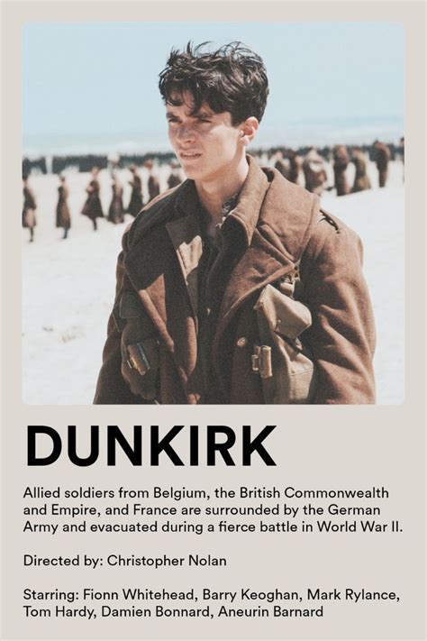 Dunkirk Movie Poster by Pilimbee