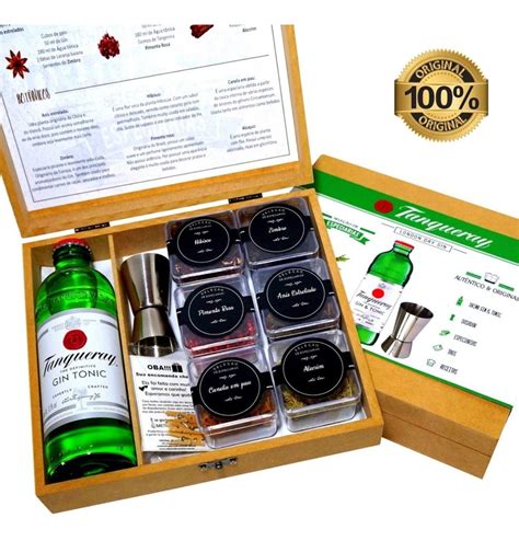 Kit Gin Tonic Tanqueray Especiarias Dosador Mercadolivre