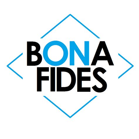 Bona Fides - Home
