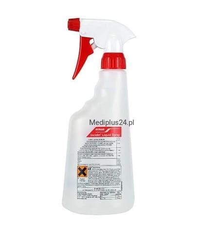 Incidin Liquid Spray Ml Szybka Dezynfekcja Powierzchni Mediplus