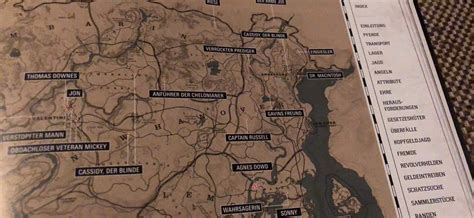 La Carte Complète De Red Dead Redemption 2 Détaillée Par Régions Xbox