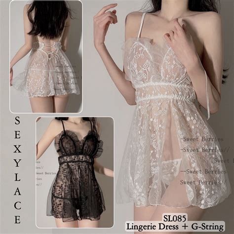 Jual Sexy Lingerie Dress Baju Tidur Sexy Wanita Lingeri Seksi Baju