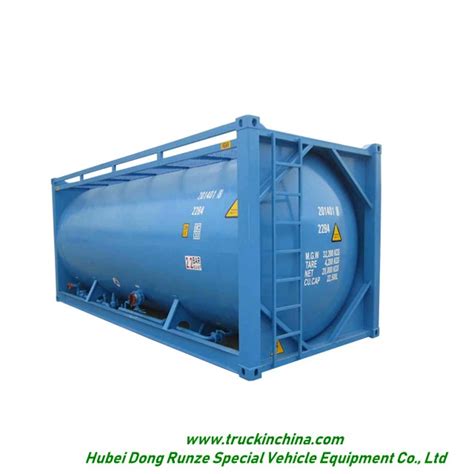 Ft Bulk Cement Iso Tank Container Custom Transport Gypsum Powder