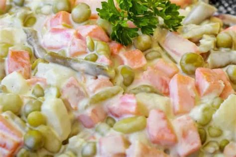 Macédoine de légumes à la mayonnaise la meilleure recette