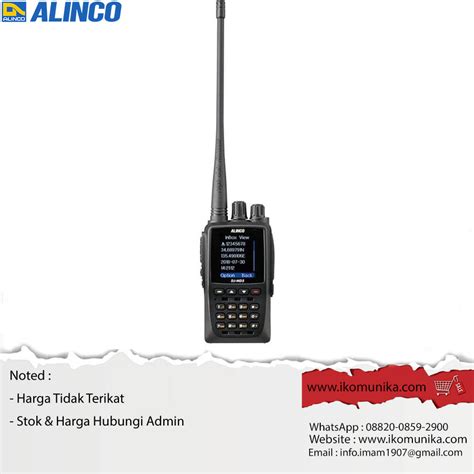 Handy Talky Alinco Dj Md Istana Komunikasi