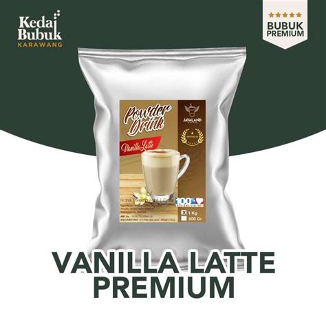 Jual Premium Vanilla Latte Bp Bubuk Minuman Bubble Javaland Kg Di