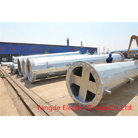 3m 12m Hot DIP Galvanized Solar Street Light Pole Street Light Pole And Lighting Pole