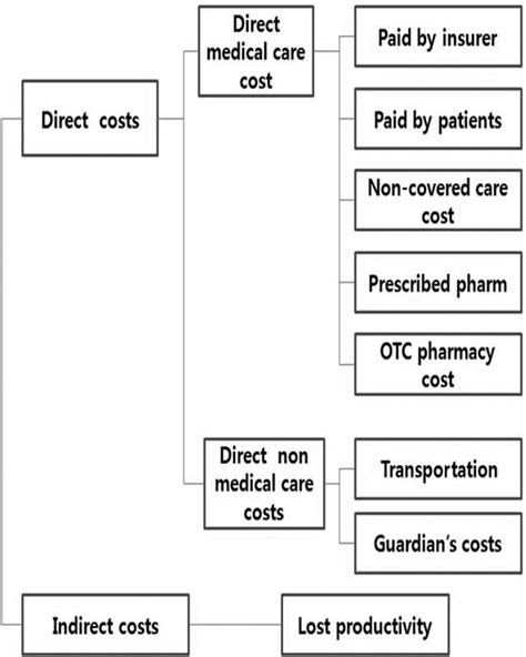 Classification Of Direct And Indirect Cost Download Scientific Diagram